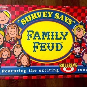 Family Feud Vintage Board Game -unused!